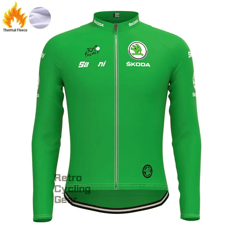 2022 Tour De France Fleece Long Sleeves Jerseys