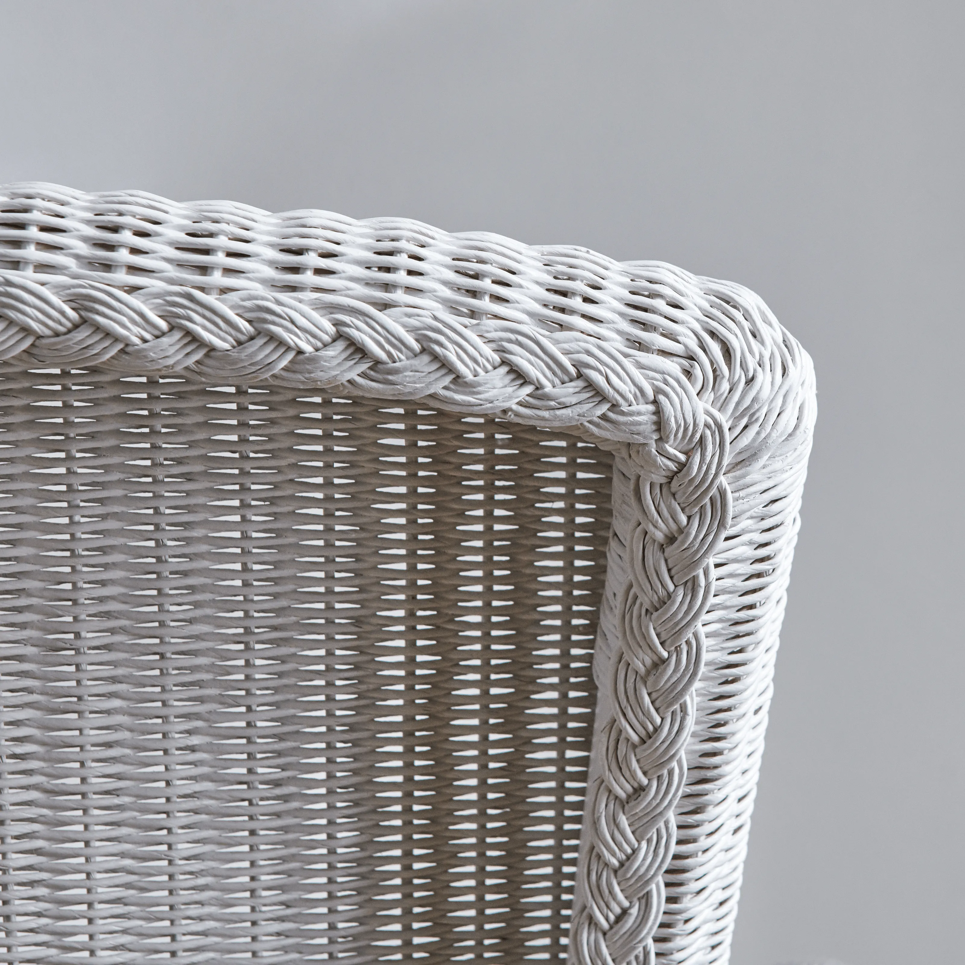 Havana Lloyd Loom Armchair, Silver Birch