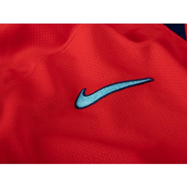 Nike England Jude Bellingham Away Jersey 22/23 w/ World Cup 2022 Patches (Challenge Red/Blue Void)