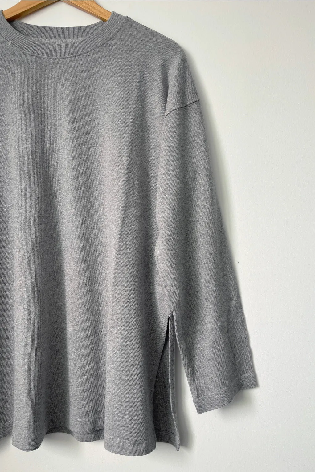 The Sunday Tee by Le Bon Shoppe - Heather Grey